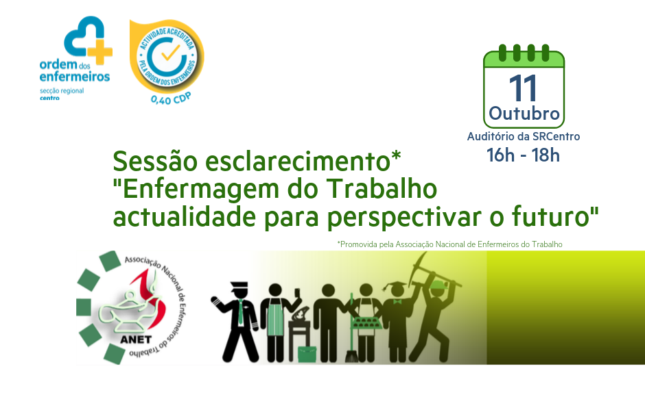 Enfermagem Do Trabalho Ordem Dos Enfermeiros Centro